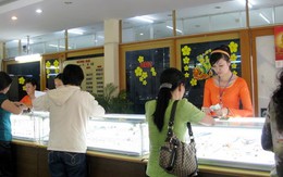 Giá vàng dùng dằng 45 triệu đồng/lượng