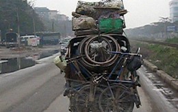 "Kho đồng nát" bon bon trên quốc lộ