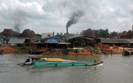Lò gạch gây ô nhiễm