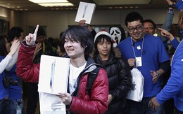 Rồng rắn xếp hàng mua iPad mới