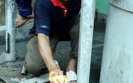 Cần sớm lấp lỗ khoan giếng bốc cháy