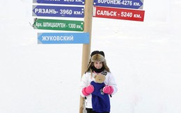 Cô bé 8 tuổi đến Bắc cực