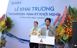 Mãn nhãn với showroom mới của TOTO