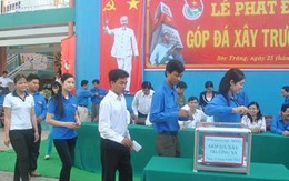 Thanh niên Sóc Trăng góp gần 120 triệu đồng