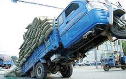 Nga vận động tài xế không chở quá tải