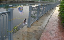 Mất trộm hàng rào bờ kênh Nhiêu Lộc - Thị Nghè