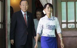 Tổng thư ký LHQ gặp bà Aung San Suu Kyi