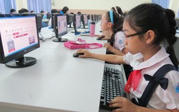 Khởi động phần thi trắc nghiệm trực tuyến