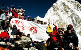 Buổi trình diễn ở độ cao 6.654m
