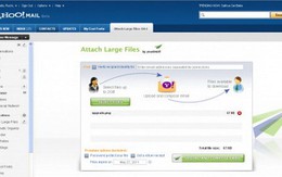 YouSendIt hỗ trợ gửi file 100MB trong Yahoo! Mail