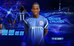 Drogba gia nhập Thân Hoa Thượng Hải