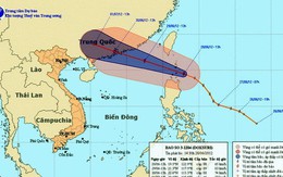 Đêm nay bão Doksuri vào biển Đông
