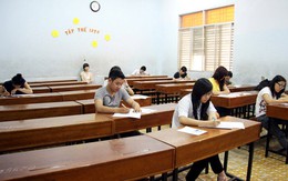 Nhiều phòng thi... vắng hoe