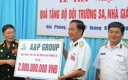 Thêm nhiều doanh nghiệp góp đá xây Trường Sa