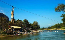 Lào "dọn dẹp" thị trấn tiệc tùng Vang Vieng