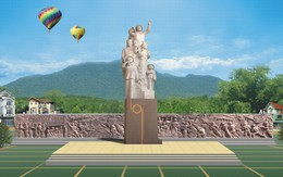 Xây dựng tượng đài "Hậu phương hướng về tiền tuyến"