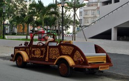 Độc đáo xe "BMW gỗ" tại Sài Gòn