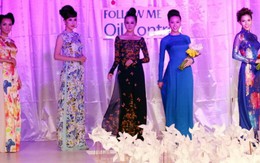 Lịch lãm áo dài công sở