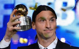 Ibrahimovic lần thứ 7 đoạt Quả bóng vàng Thụy Điển