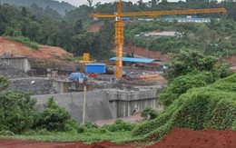 Vỡ đập thủy điện ở Campuchia, 4 người mất tích