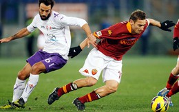 AS Roma thắng đậm Fiorentina nhờ Totti