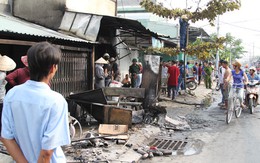 Nổ hàng trăm bình gas mini, gây cháy lớn