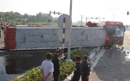 Tông xe, hai người chết hàng chục người bị thương