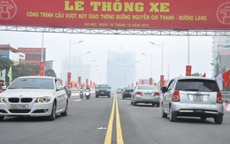 Hà Nội: thông xe cầu vượt lắp ghép thứ tư