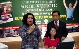 Ra mắt tự truyện của người không tay không chân