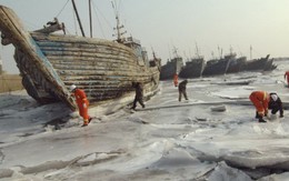 Trung Quốc: lạnh giá kỷ lục, hàng ngàn tàu bị kẹt