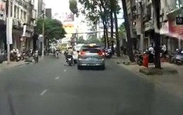 Đã xác định đối tượng "cướp kính chiếu hậu ôtô"