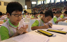 Thi giải toán trên mười ngón tay