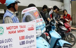 "Taxi ôm" ở Hà Nội
