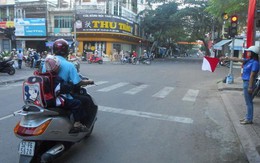 ĐVTN tình nguyện ra quân giữ gìn ATGT