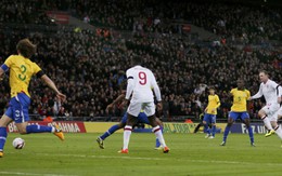 Rooney, Lampard giúp Anh hạ Brazil 2-1