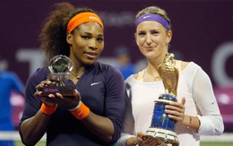 Hạ Serena, Azarenka đăng quang tại Qatar