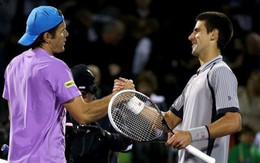 Djokovic bại trận trước lão tướng Haas