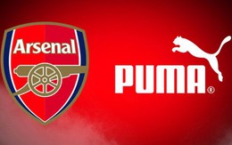 Arsenal ký hợp đồng tài trợ kỷ lục với Puma