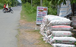 Phân gà rải 20km đường gây ô nhiễm