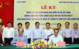 Lãi suất vay mua nhà ở xã hội 6%/năm