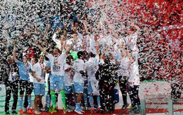 Lulic giúp Lazio đoạt cúp quốc gia Ý