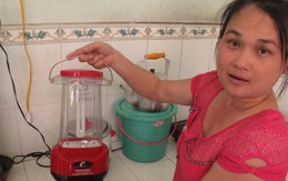 Điện "cà giật", dân phải tưới cây lúc nửa đêm