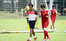 Đình Tùng vắng mặt trận gặp U-23 Philippines