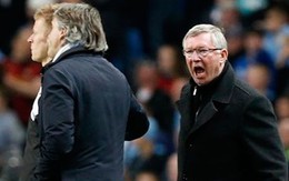 Ferguson - Mancini cãi nhau từ sân đến phòng họp báo