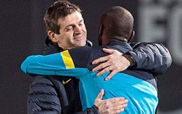 Tito Vilanova đã trở lại sân tập