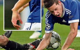 Gãy tay, Draxler xa sân cỏ một tháng