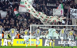 Del Piero chấn thương mặt ở trận Juve thắng Cesena