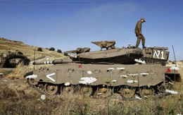 Israel triển khai xe tăng đến sát biên giới Syria