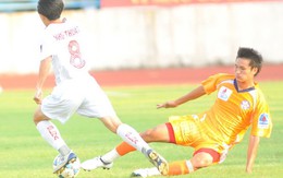 Đấu bù vòng 14 V-League 2012: Thua là đứt