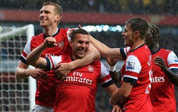 Thua Arsenal, Wigan xuống hạng